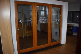 *Hardwood Triple Bifold Door ~2324x2100mm - Buyer to Dismantle