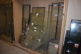 *The Contents of The Glaziers Workshop to Include Stock of Laminated, Wired, and Toughened Glass,
