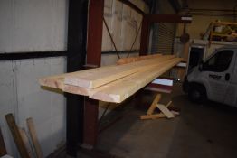 *Four 9”x2”x16’6” Timber Joists