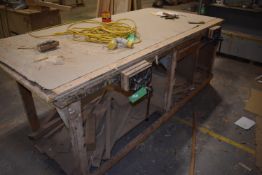 *Joiner’s Workbench with Two Record Joiner’s Vices (one quick release)