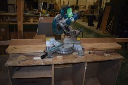 *Makita LS1018L 240V Mitre Saw Mounted on Portable Bench