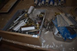 *Assorted Stainless Steel Fire Rated Hinges, Brass and Other Door Furniture, Nuts, Bolts, Window