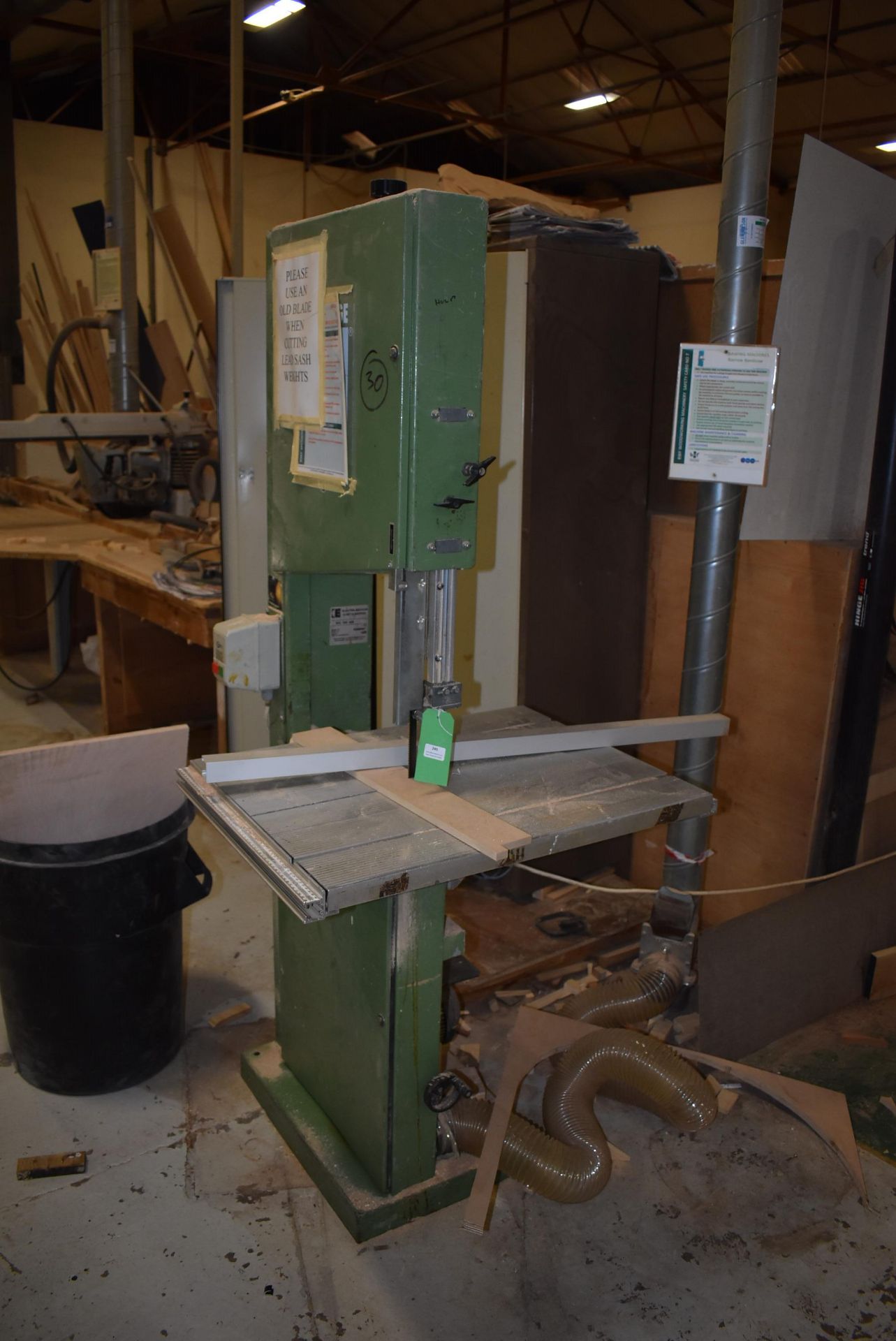 *Elektra Beckum BAS500 WNB Band Saw (single phase)