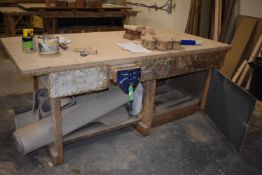 *Joiner’s Workbench with Record 52.5 Vice