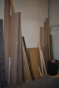 *Assorted MDF Panels, Softwood Timber, etc.