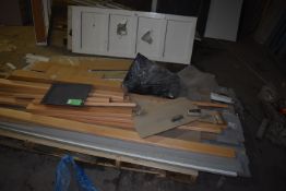 *Pallet of Various Timber, Chipboard, etc. and a Pallet of Doors