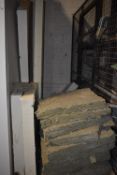 *Contents of Storage Area Above the Office to Include Insulation and Insulation Panels etc.