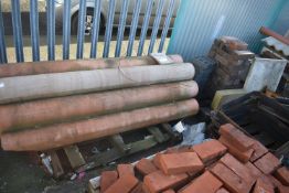 *Clay Drainage Pipe, and Two Pallets of Bricks