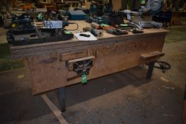 *Joiner’s Workbench with Record Quick Release Vice