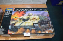 Revell Jagdpanzer IV Tank Kit (part assembled)