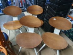 * 4 x modern heavy chairs