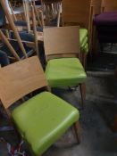 * 11 x lime chairs