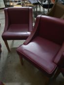 * 2 x purple chairs