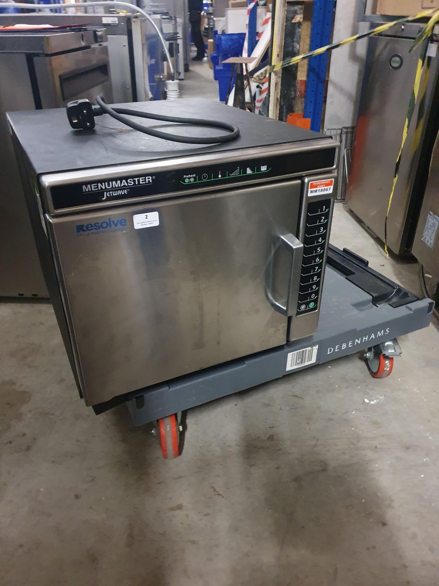 * Menumaster Jetwave -highspeed combi-oven - Jet514u - Image 2 of 4