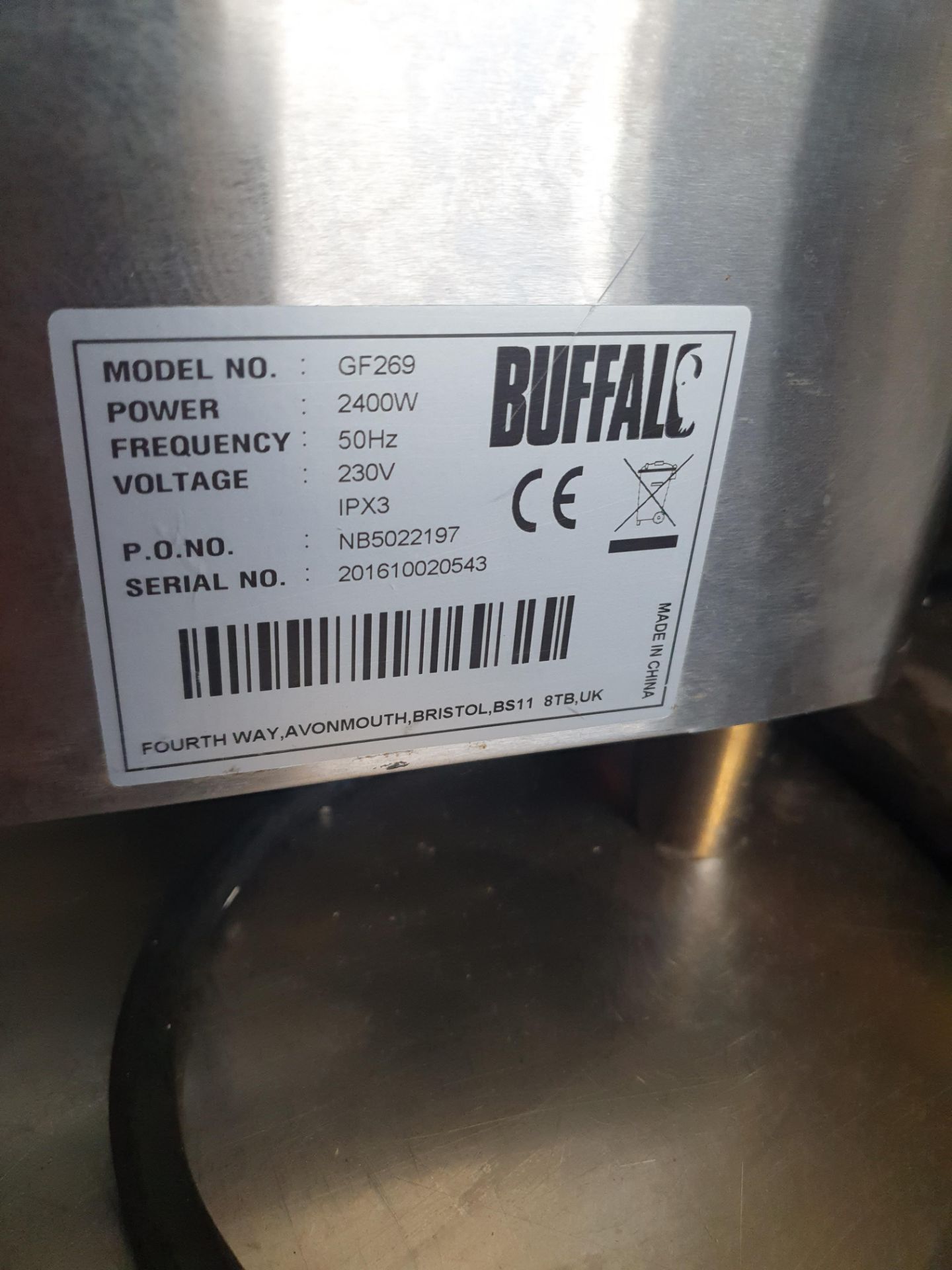 * Buffalo convayor toaster - Image 2 of 2