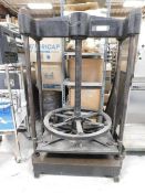 * Large cast iron screw press (Forge Press?)