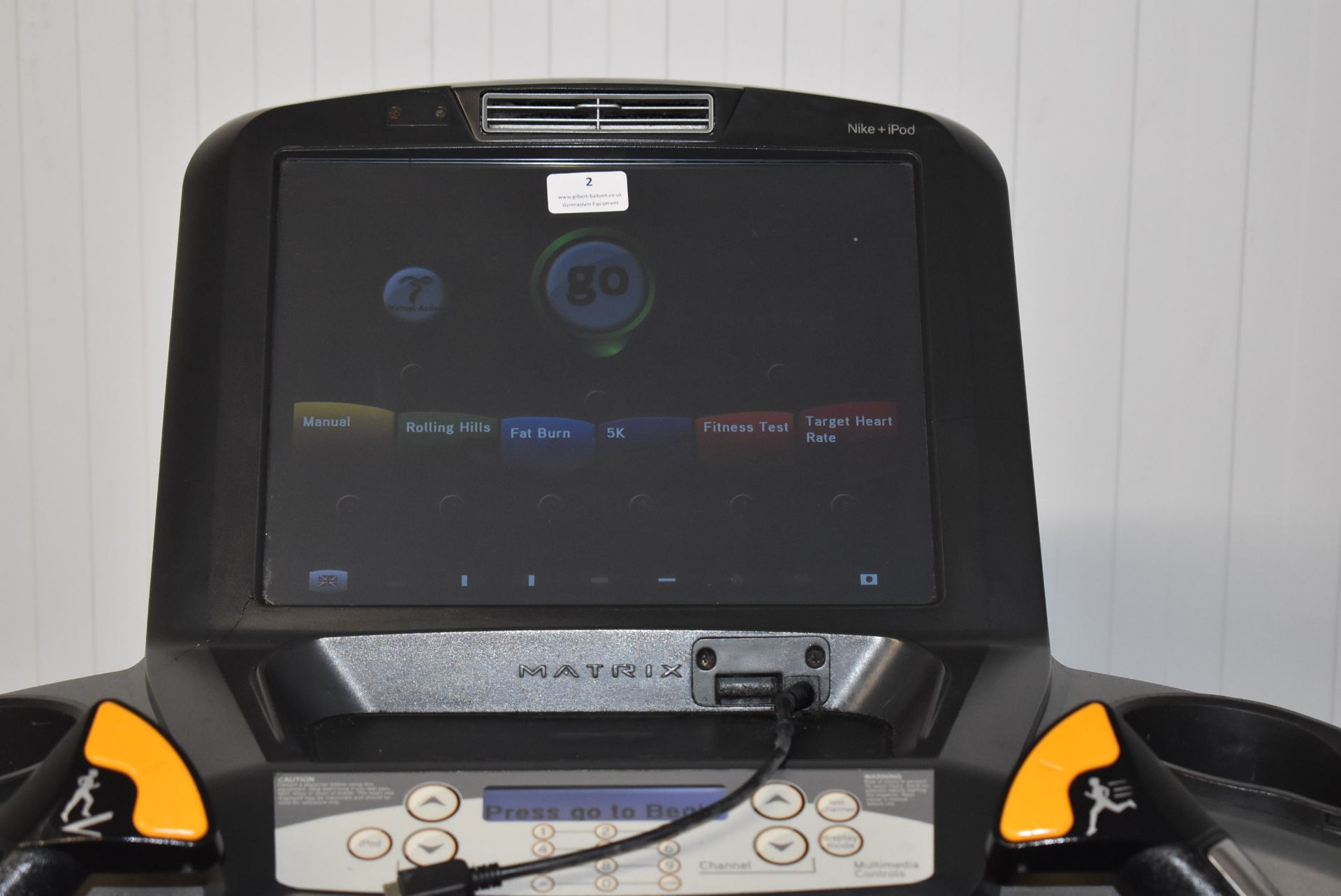 *Matrix T7xe Ultimate Deck Treadmill with Touch Screen Display - Image 2 of 2