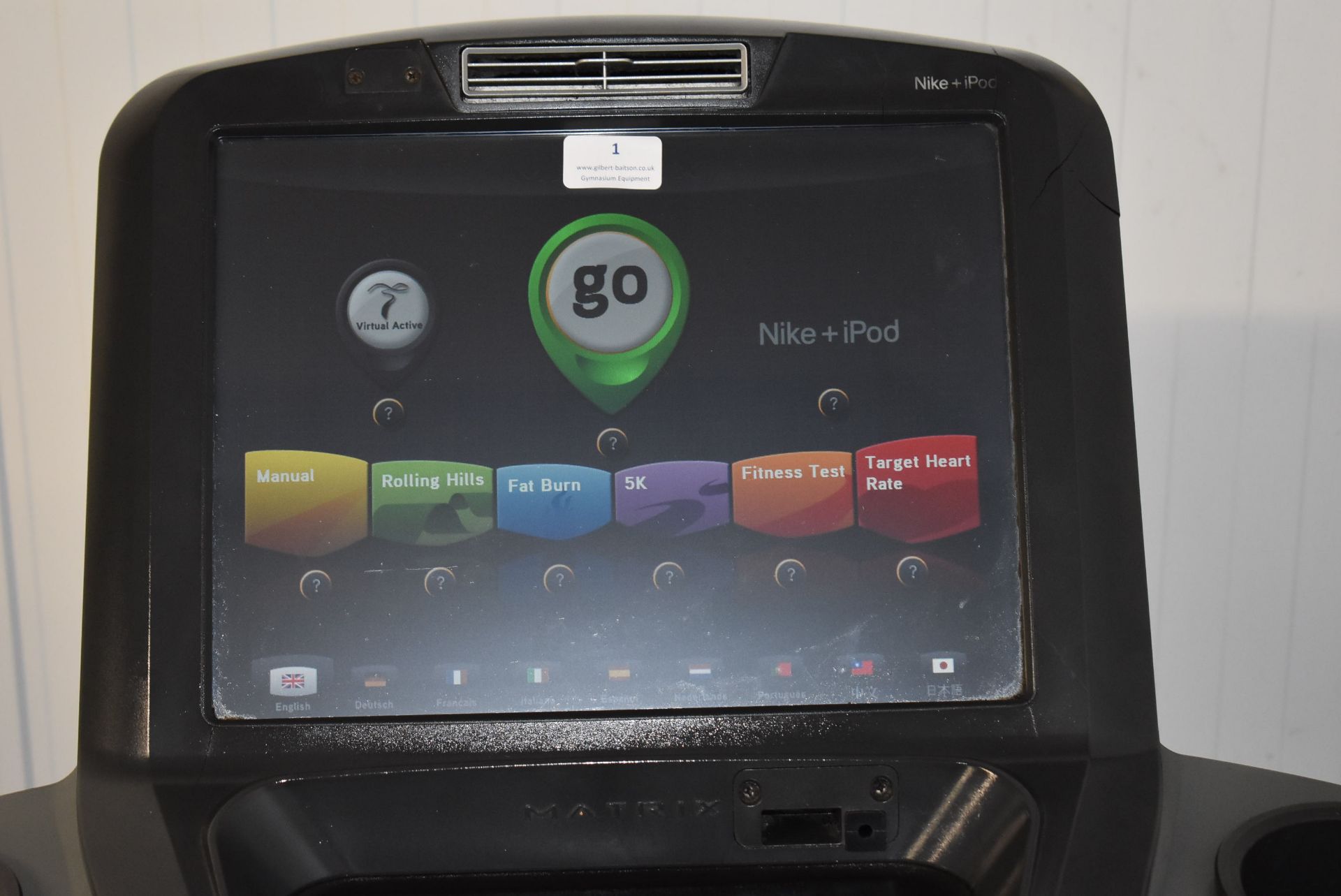 *Matrix T7xe Ultimate Deck Treadmill with Touch Screen Display - Image 2 of 2