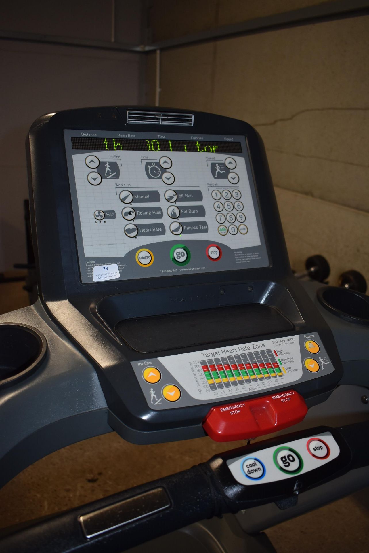 *Matrix Ultimate Deck T5X Treadmill - Image 2 of 2