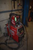 *Lincoln Electric 365S Powertech Mig Welder with LF24M Power Feed Unit (three phase)