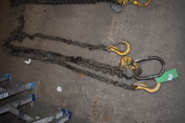 *Pair of Two Leg Lifting Chains 10mm Grade 8