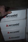 *Four Rolls of Arcweld by Lincoln Electric AS2 Mig Welding Wire