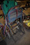 *Set of Oxyacetylene Cutting Gear; Regulators, Pipes, and Torch - Barrow Not Included