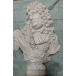 *Bust in white marble(?) believed to be of King Charles II