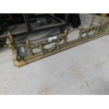 *Brass fire place fender 1530mm Wide