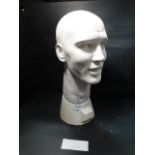 * Head Cast Marked "Elvis Priesley Tussaud Rock Circus Picadilly"