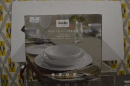 *Denby White Tableware Set