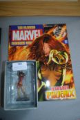 Marvel Phoenix Figurine and Magazine