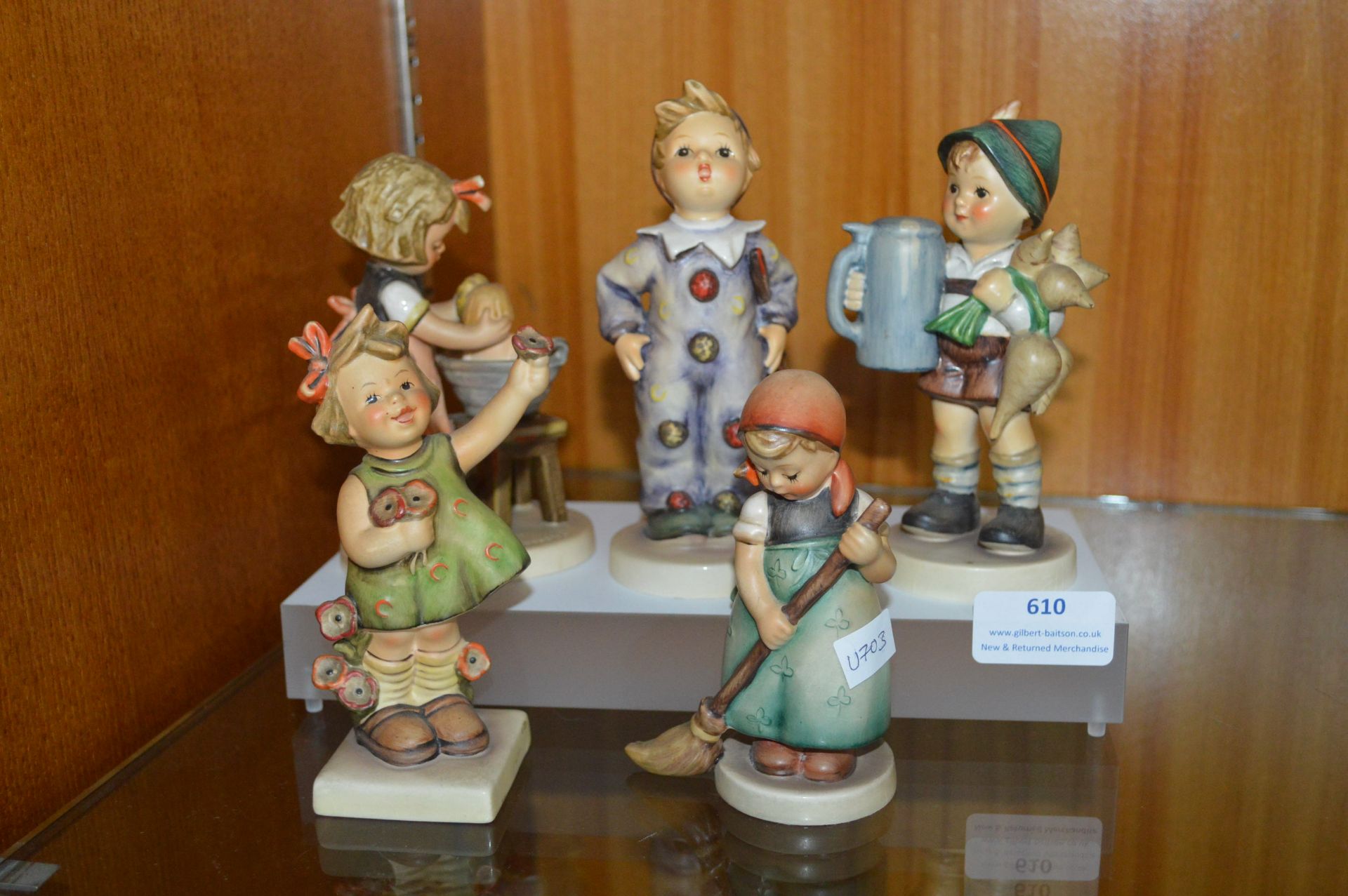 Five Goebel Figurines