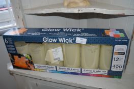 *Glow Wick 6pc LED Candle Set