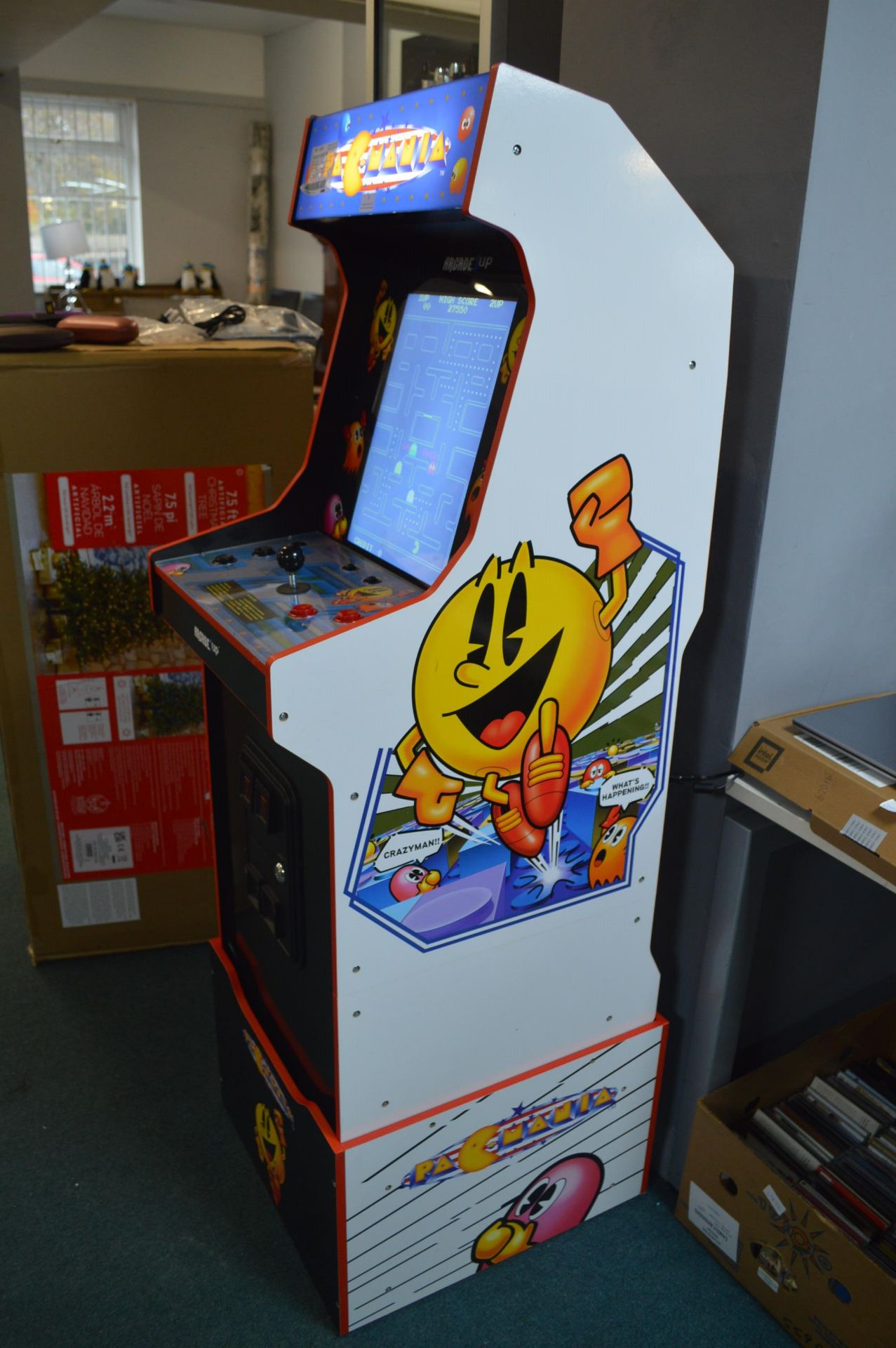 *Pac-Mania 1UP Arcade Game - Image 4 of 4