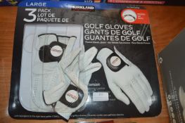 *Kirkland Golf Gloves 2pk