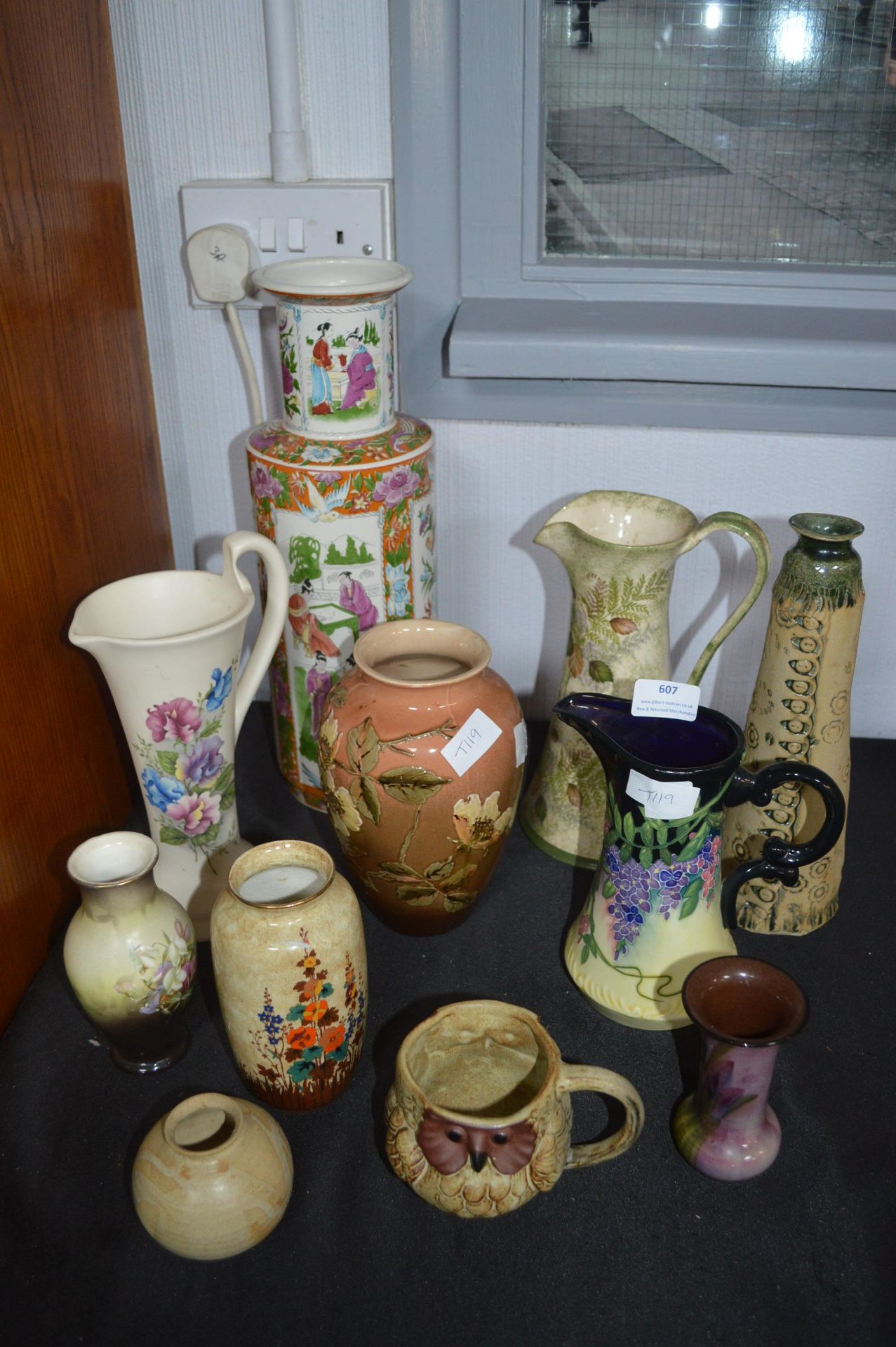 Collection of Pottery Jugs and Vases