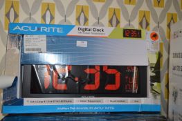 *Acurite LED Digital Clock