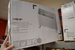 *Two Convector Heaters