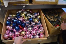 *Box of Christmas Baubles