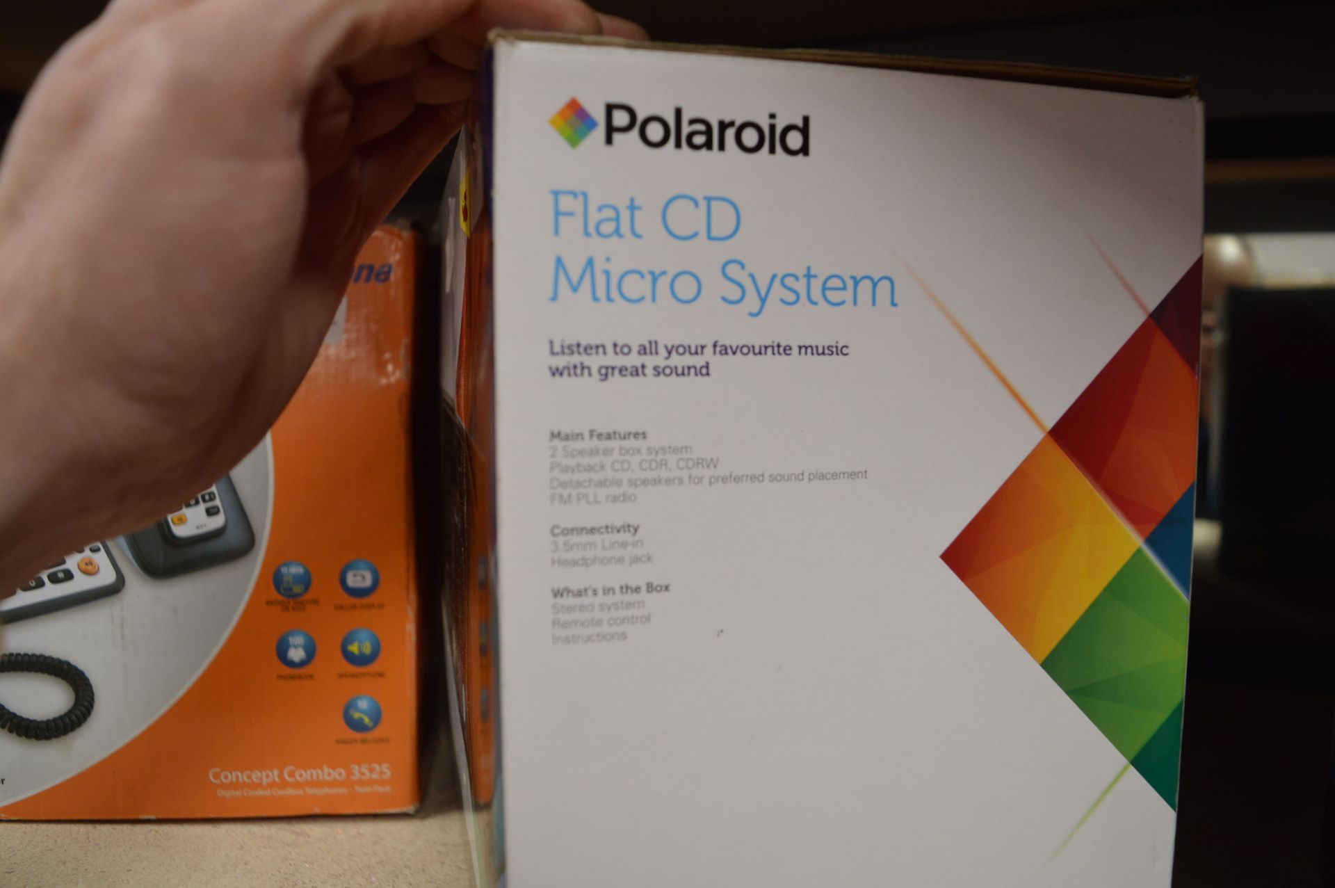 *Polaroid Flat CD Micro System - Image 2 of 2