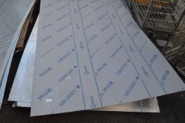 *Three 250x125cm Sheets of Low Grade Stainless