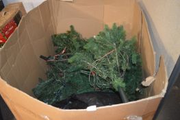 *Large Box of Part Christmas Trees