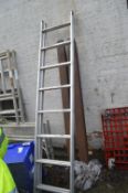 *Extending Eight Tread Wide Ladder (delivery not available)