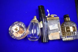 Five Bottles of Assorted Fragrances