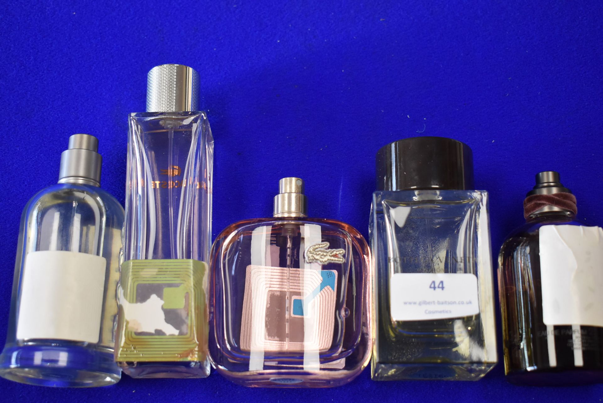 Five Bottles of Assorted Fragrances