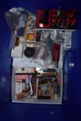 Box of Assorted Makeup and Cosmetics