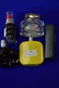 Five Bottles of Assorted Fragrances