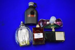 Five Bottles of Assorted Fragrances