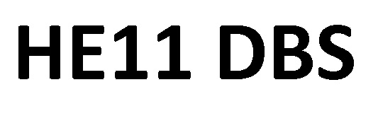 HE11 DBS - A cherished private vehicle registration plate, currently held on a V750 Certificate of